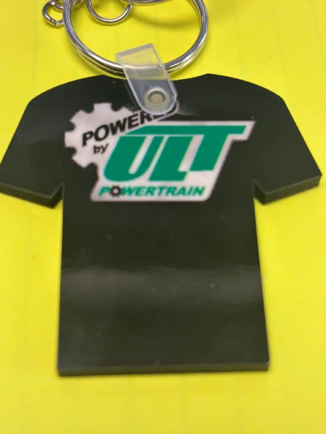 Company logo’d keychains