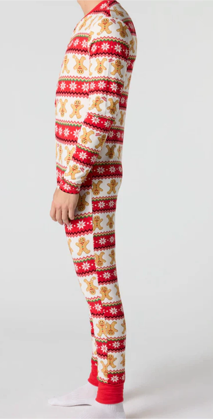 LazyOne Gingerbread Onesie - Men’s XL - photo 2