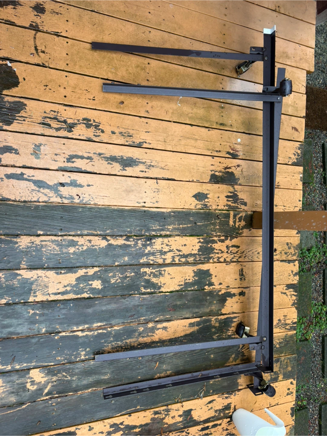 Metal Bed Frame with Wheels - photo 3