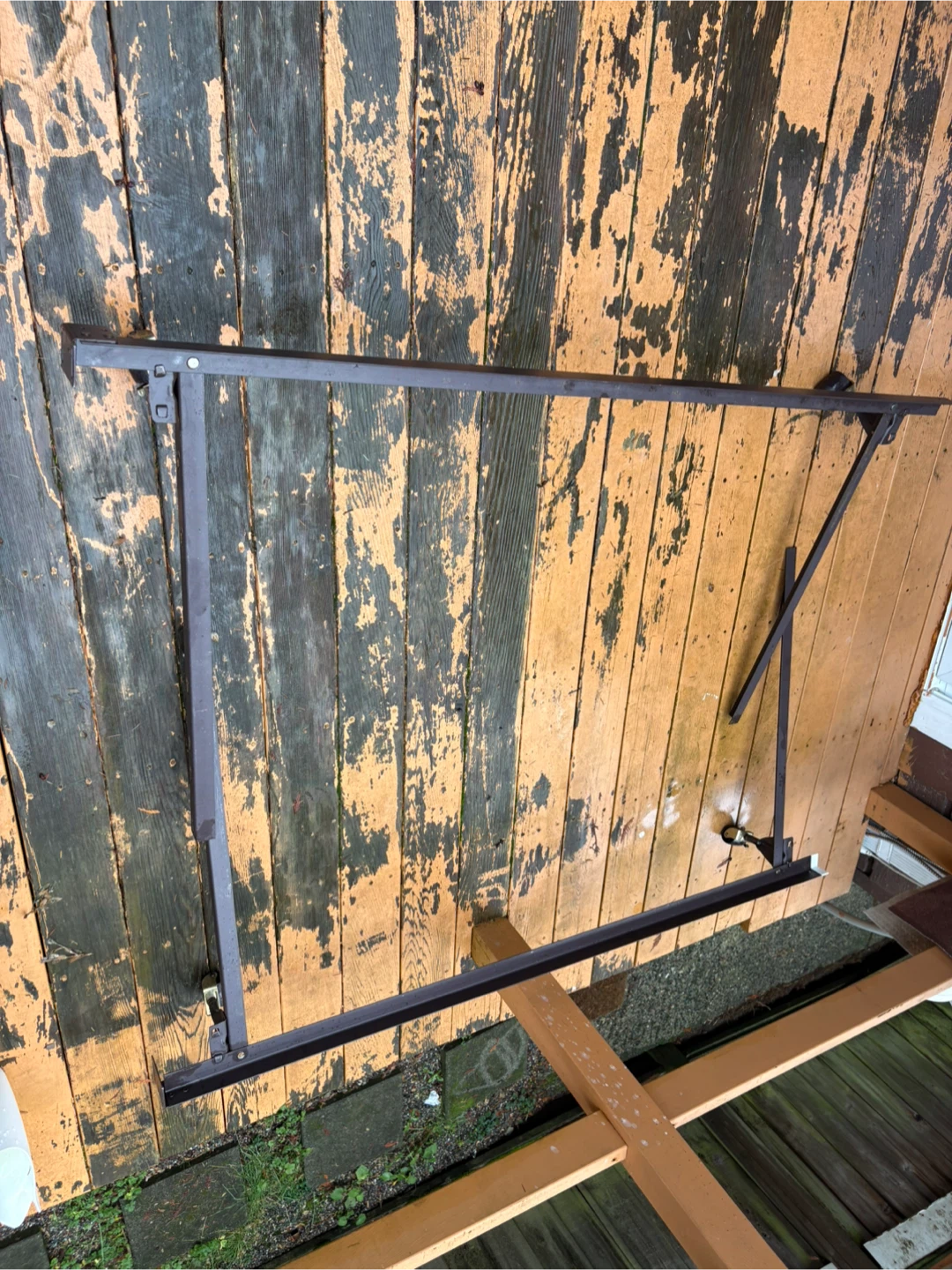 Metal Bed Frame with Wheels - photo 2
