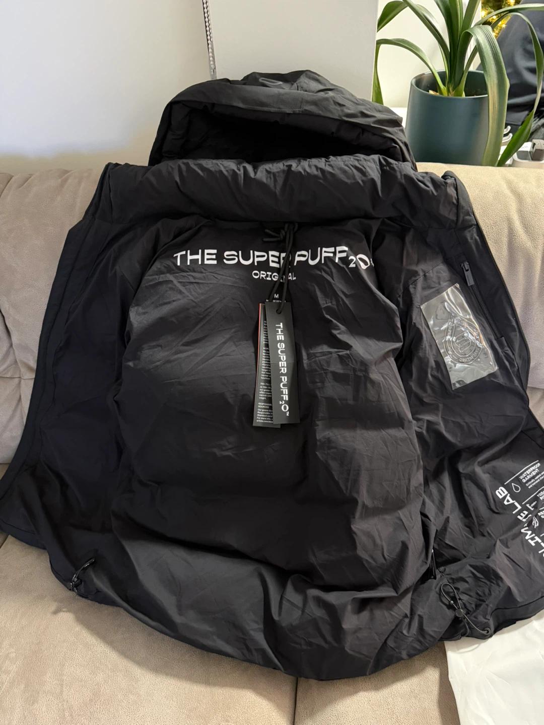 Super Puff Goose Down Jacket - Size M - photo 5