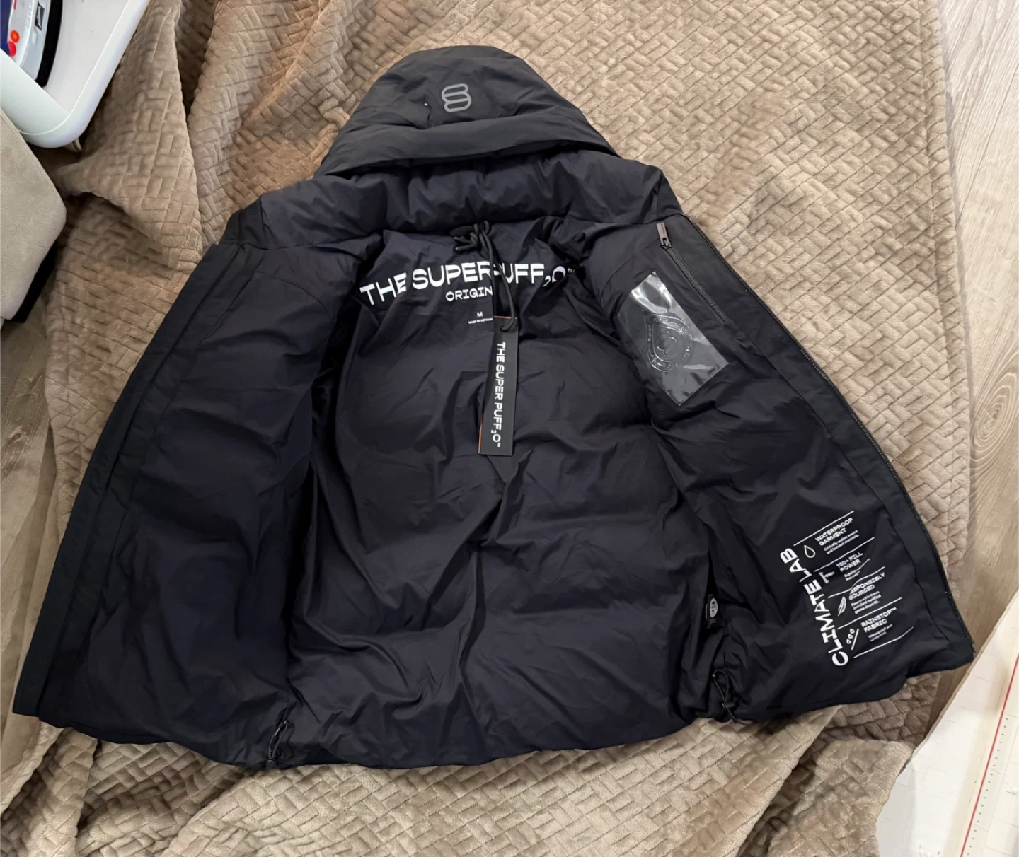 Super Puff Goose Down Jacket - Size M - photo 2