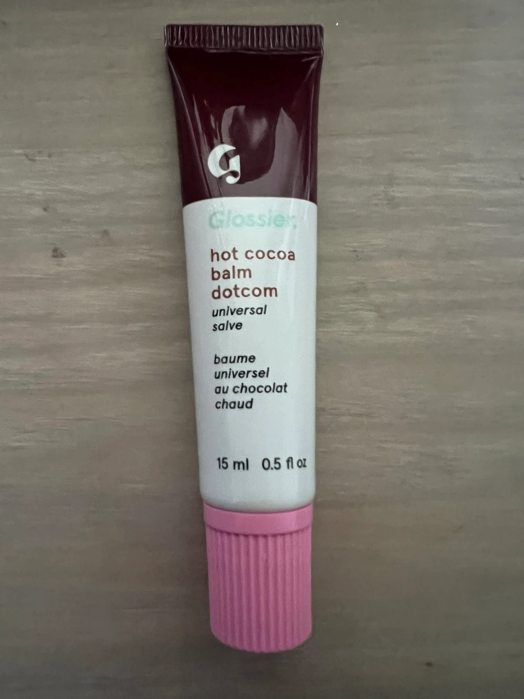 Glossier Hot Cocoa Balm Dotcom