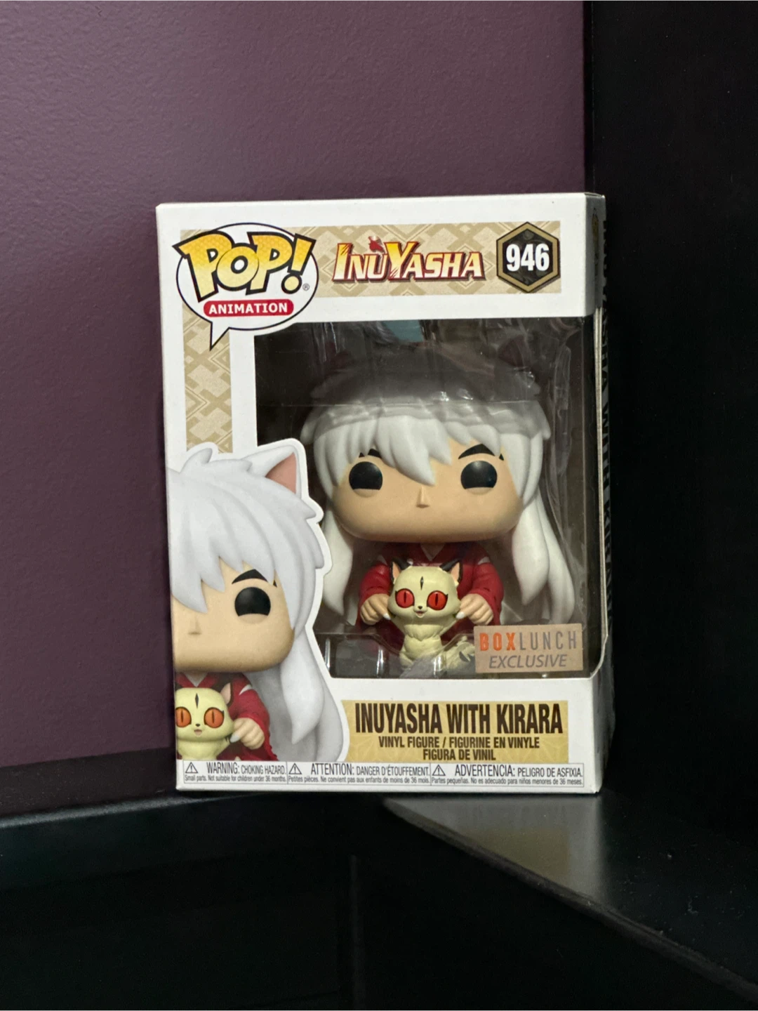Funko Pop! Inuyasha with Kirara Vinyl Figure
