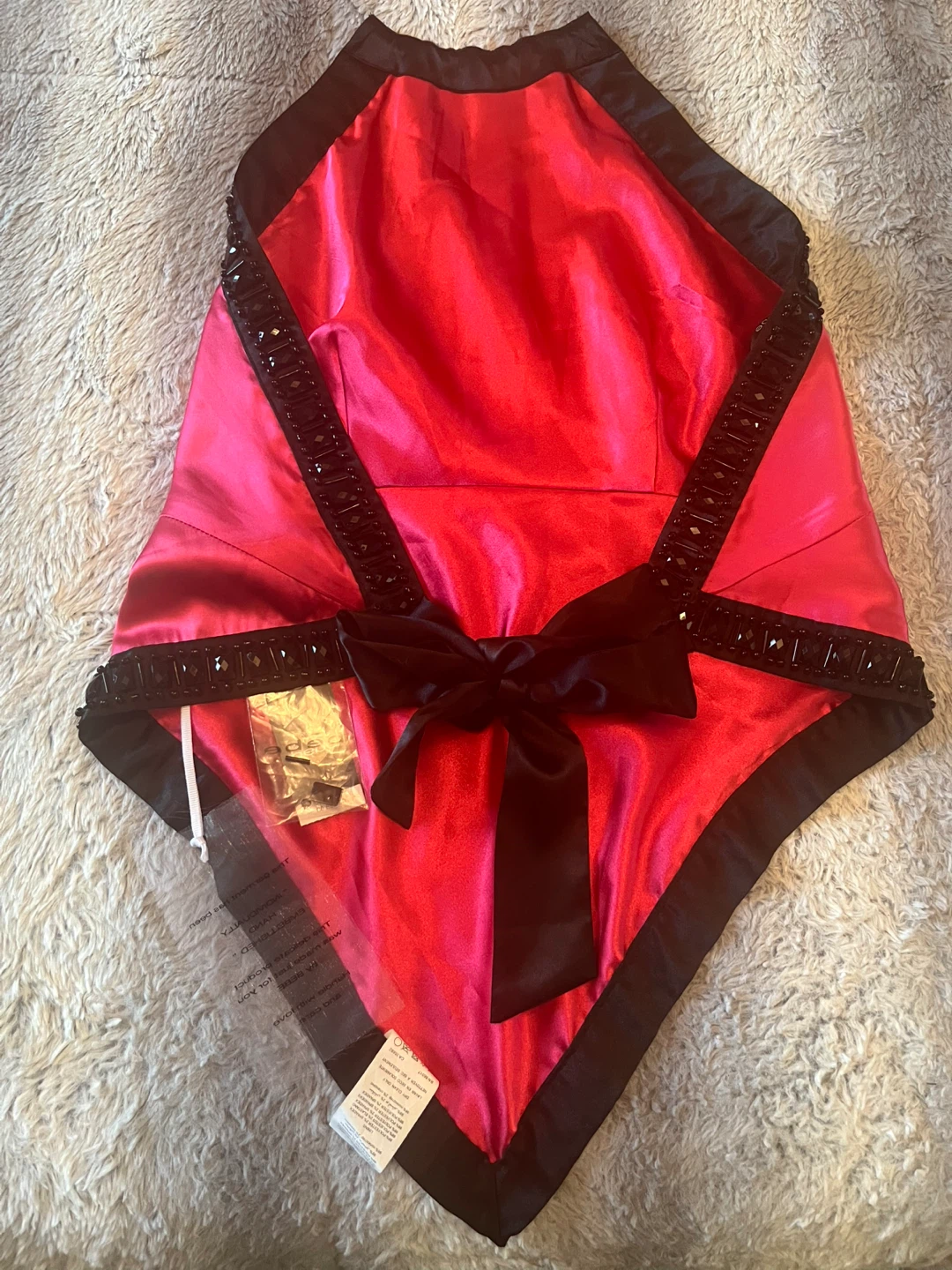 Sexy Bebe Halter Top - Pink & Black - photo 2