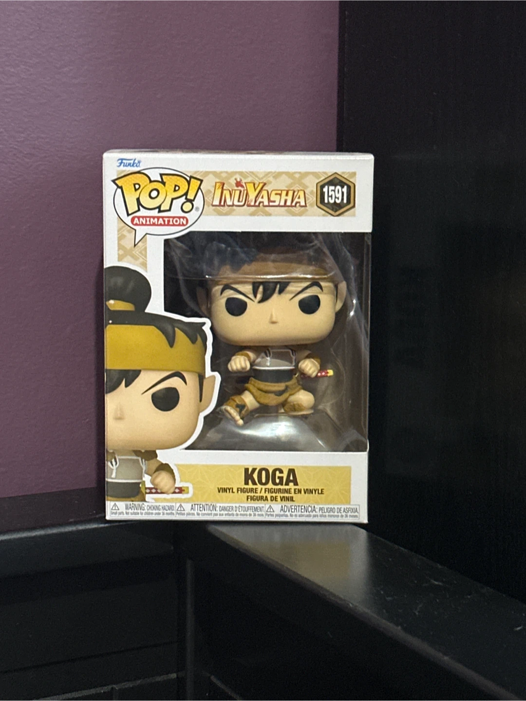 Funko Pop! Inuyasha Koga #1591 Vinyl Figure