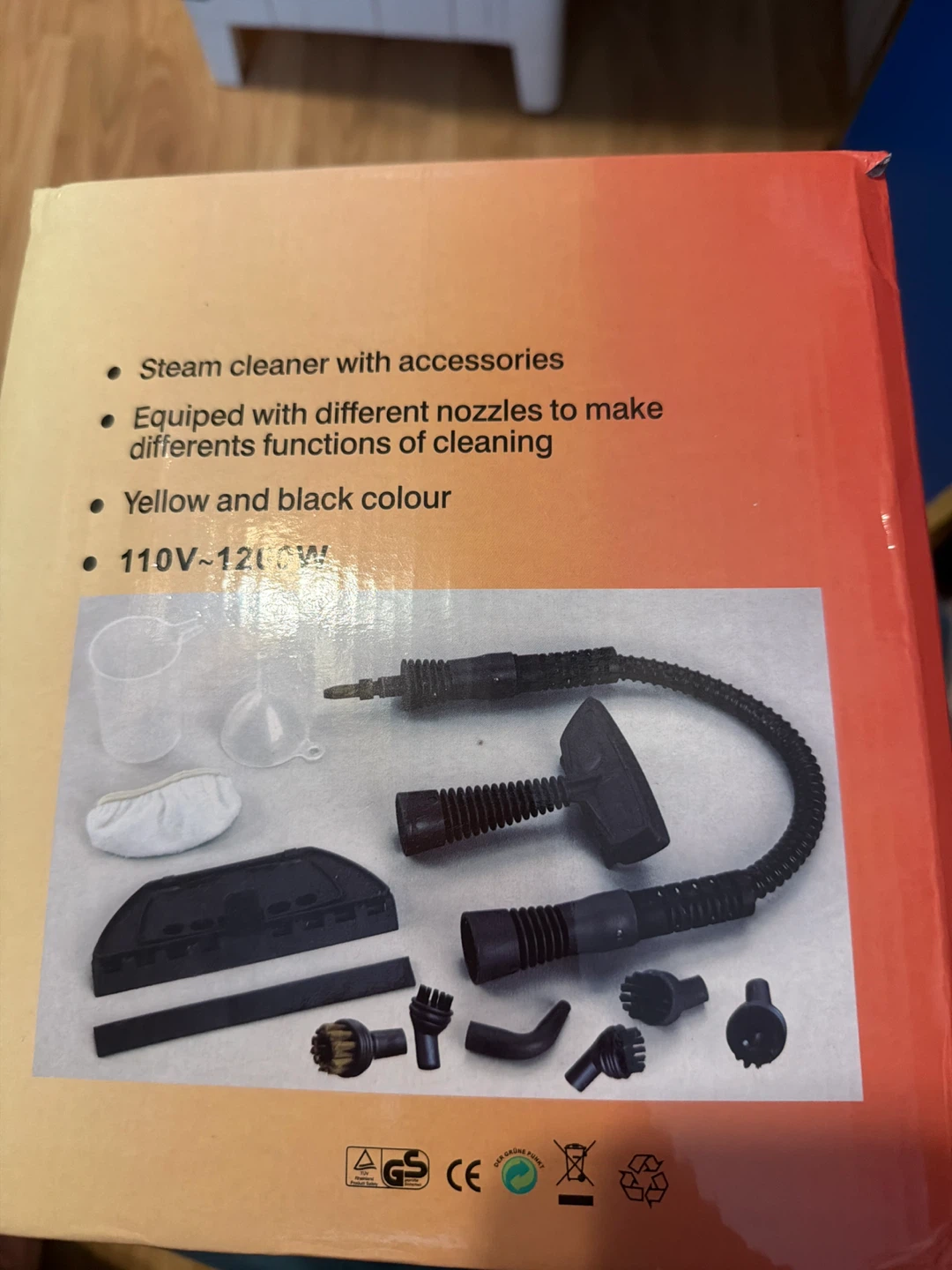 Steam Cleaner with Accessories - A001 - photo 5