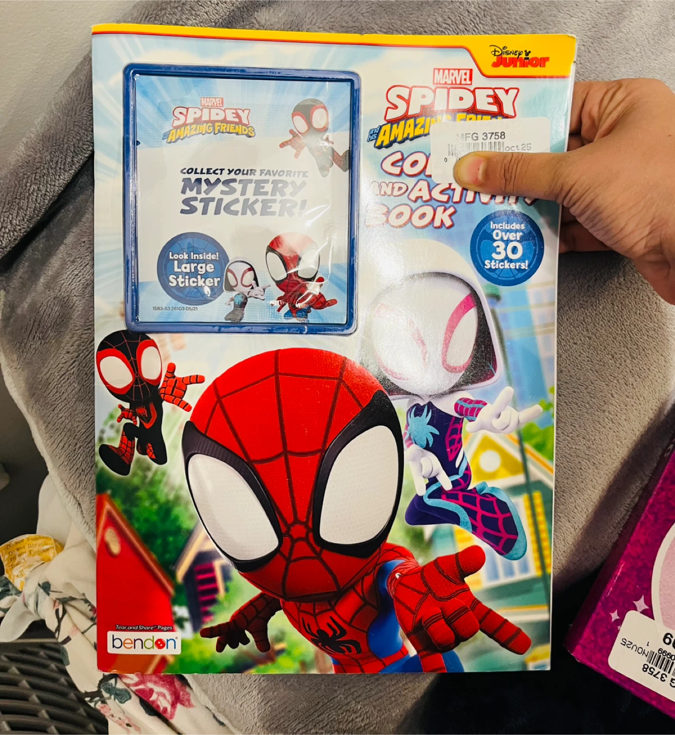 Marvel Spidey Colouring Activity Book
