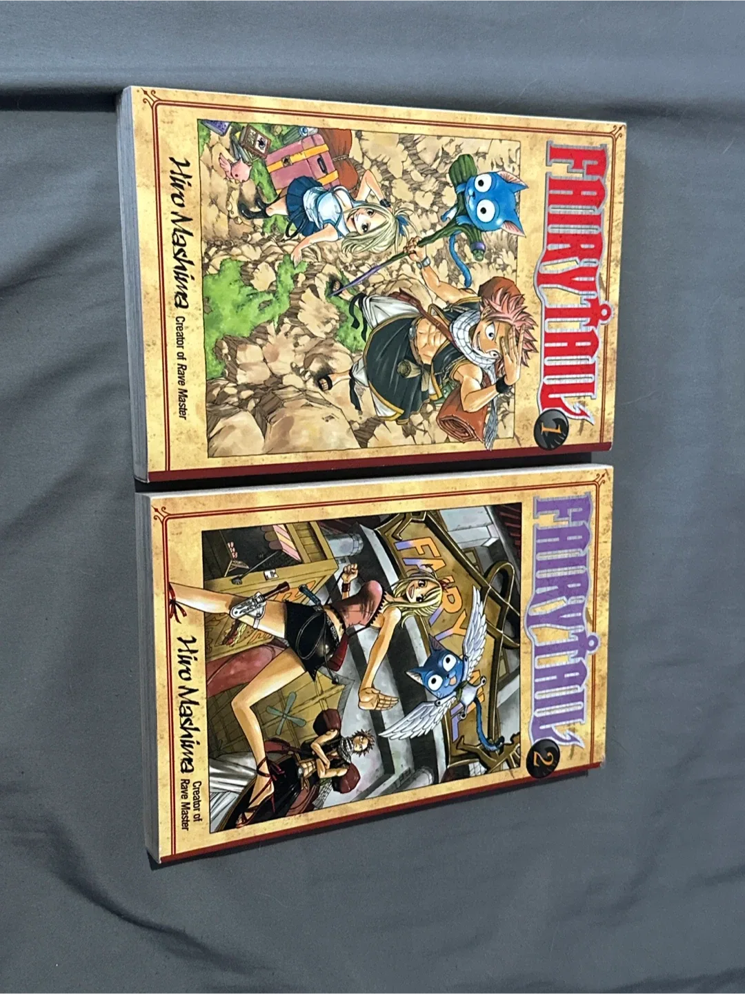 Fairy Tail Manga Volumes 1 & 2