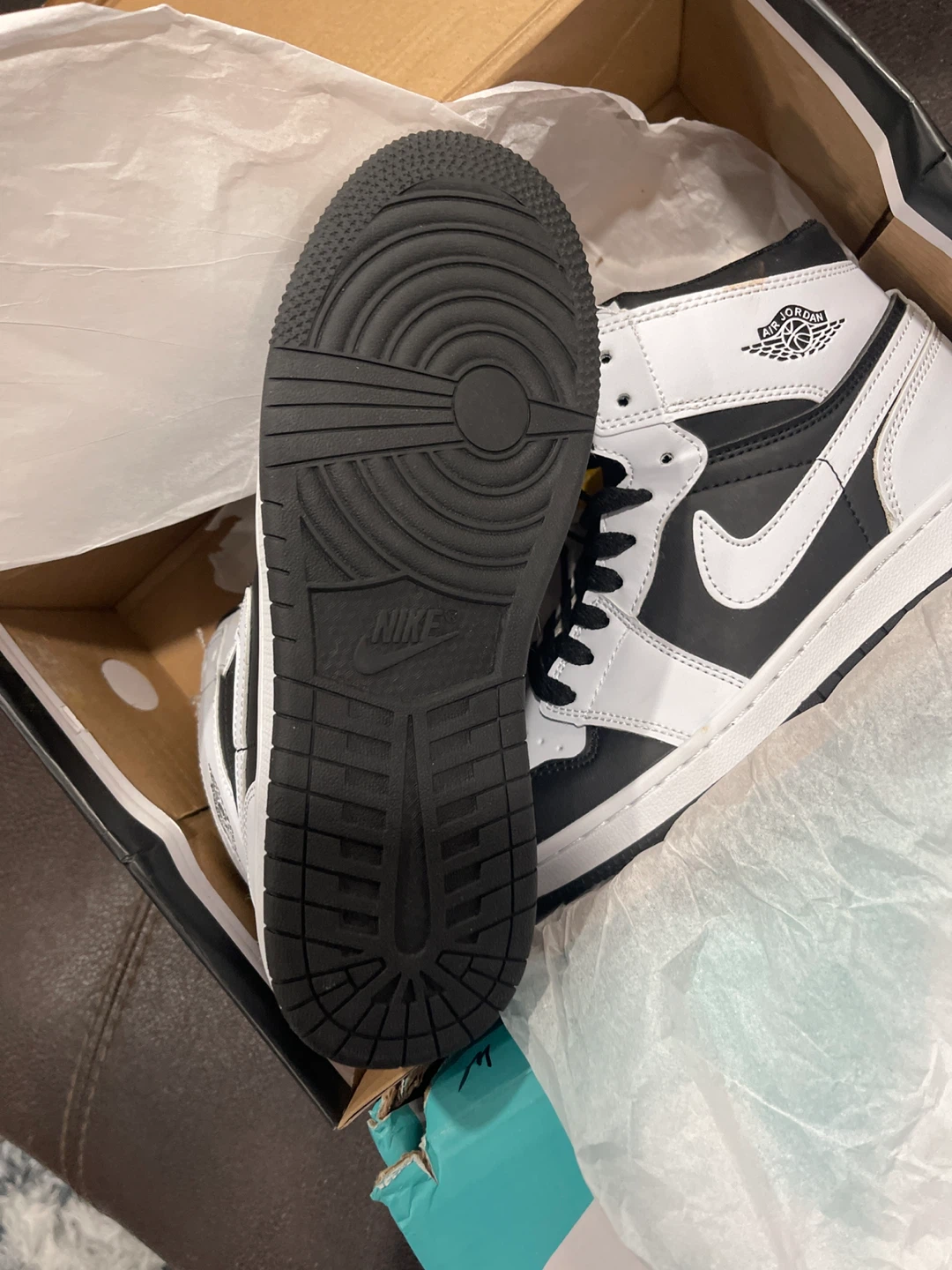 New Air Jordan 1 High Panda - photo 3