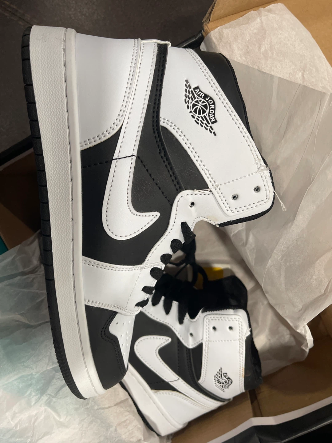 New Air Jordan 1 High Panda - photo 2