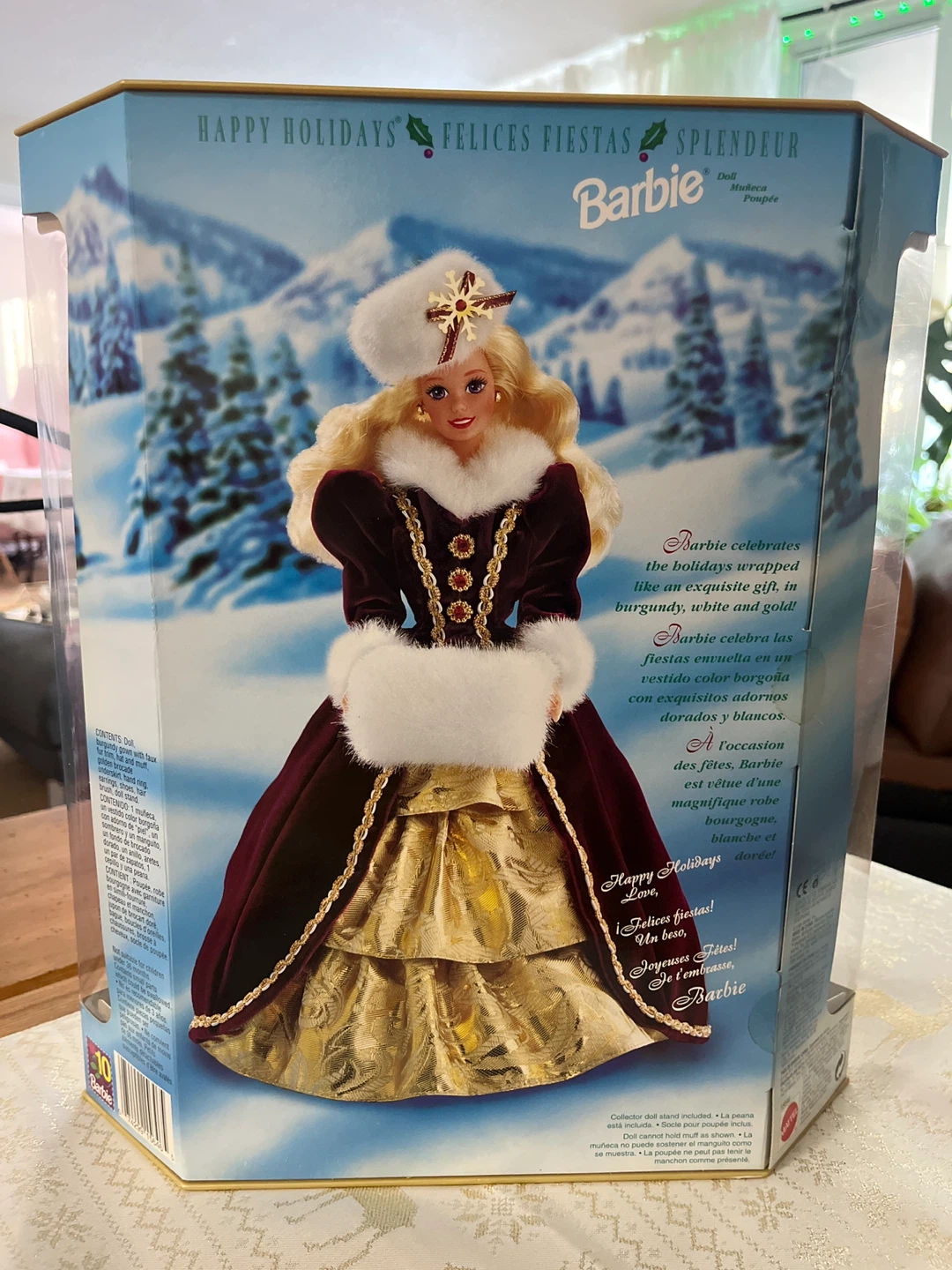 Barbie Doll Special Edition Happy Holidays 1996 - photo 5