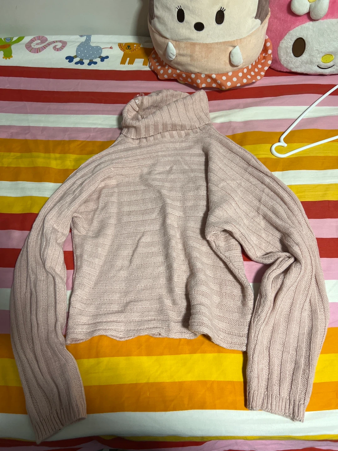 Ardene Pink Turtleneck Sweater - Size S