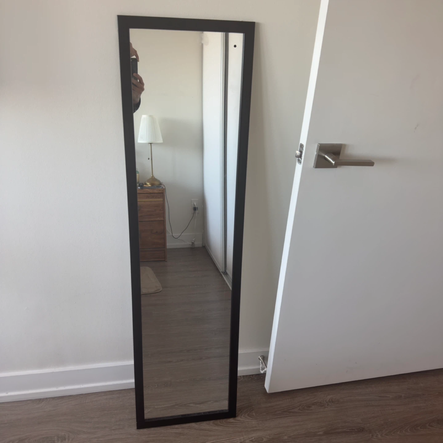 Moving Out Sale – Full Length Black Framed Mirror