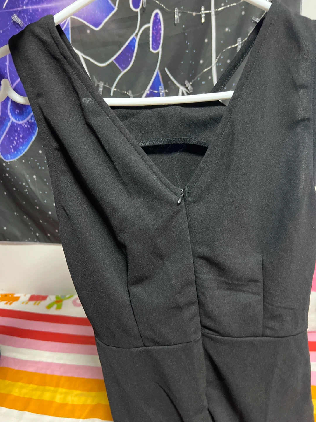Black Ruffle Dress large - photo 5