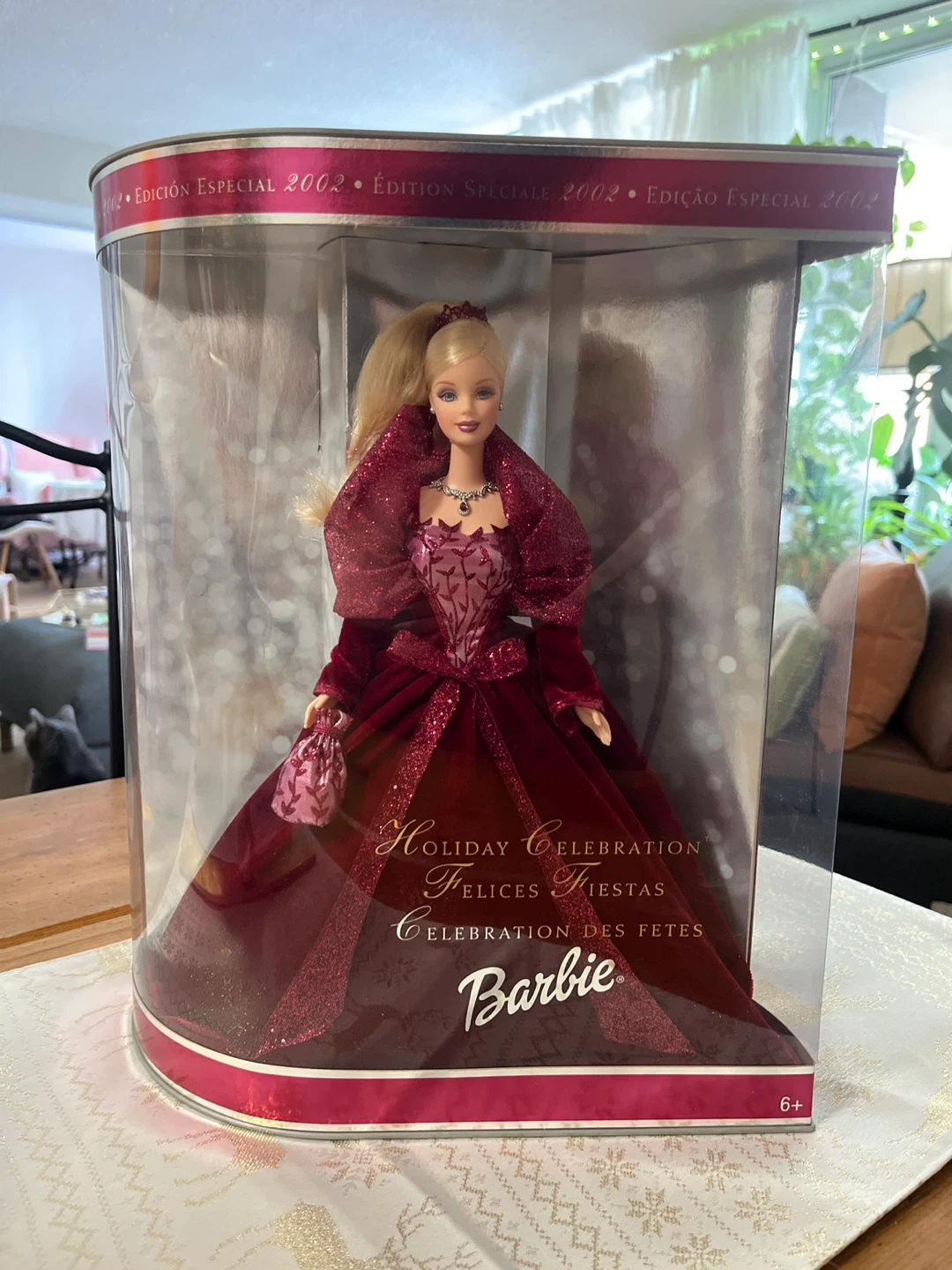 2002 Holiday Celebration Barbie Doll - Special Edition