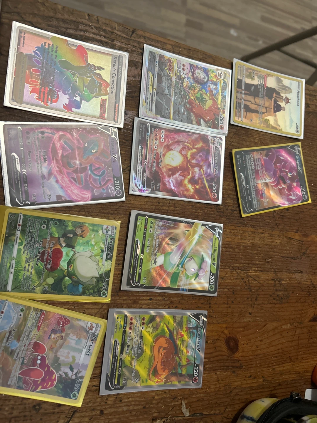 Pokemon Cards Lot - Charizard, Deoxys, More!