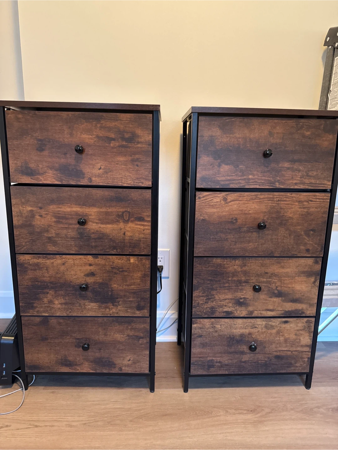 Pair of 4-Drawer Dressers