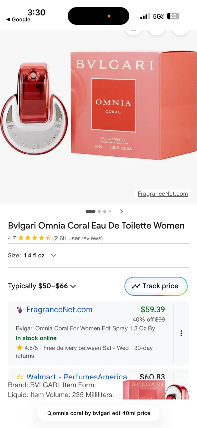 Bvlgari Omnia Coral Eau De Toilette 1.4 fl oz - photo 2