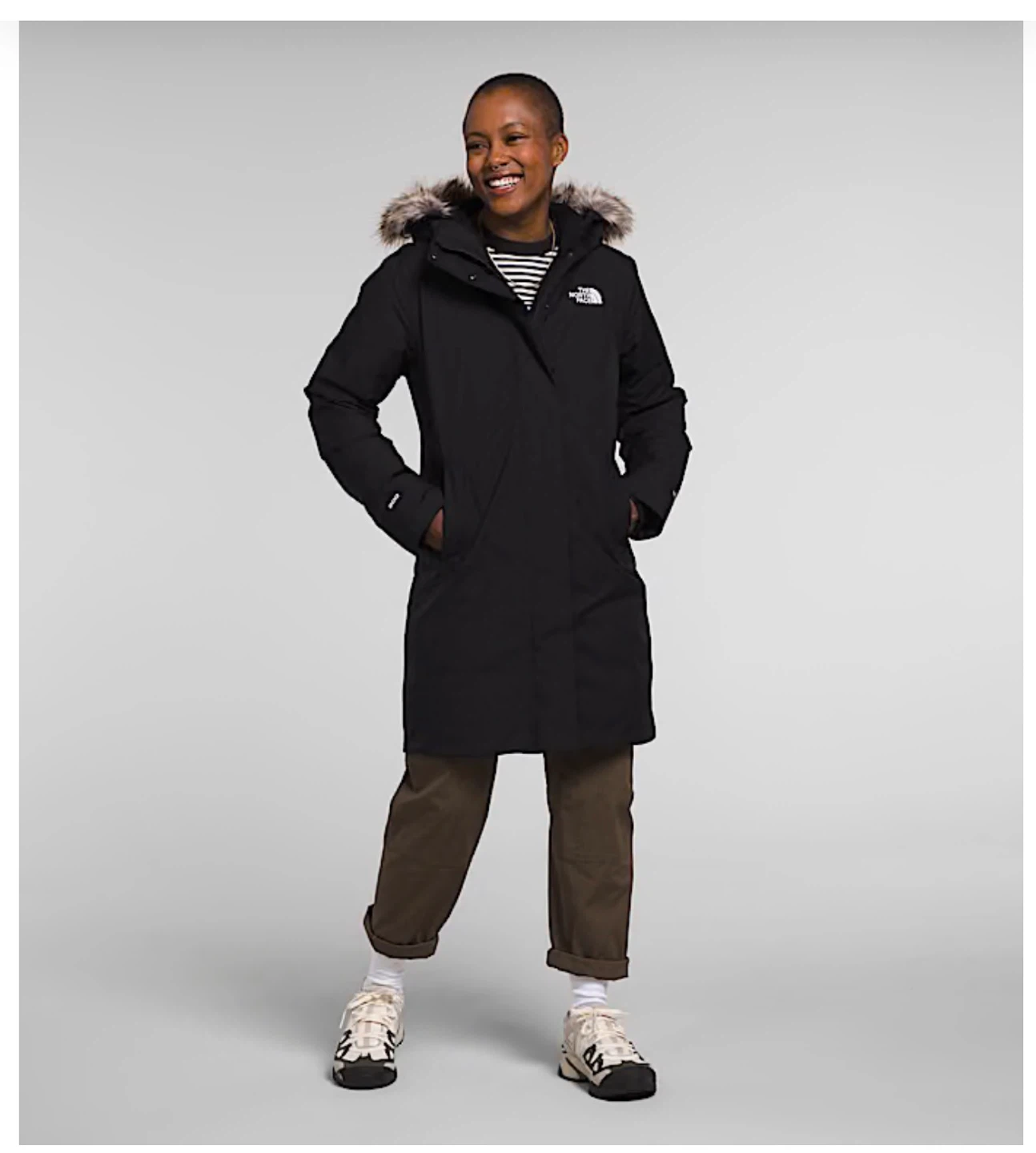 The North Face Arc PKA Black Parka - Size L