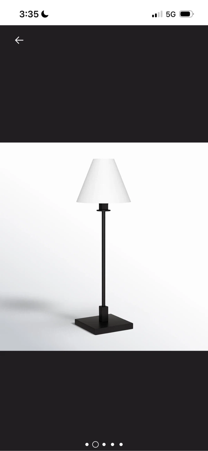 New Joss & Main Rosline 28" Table Lamp - photo 2