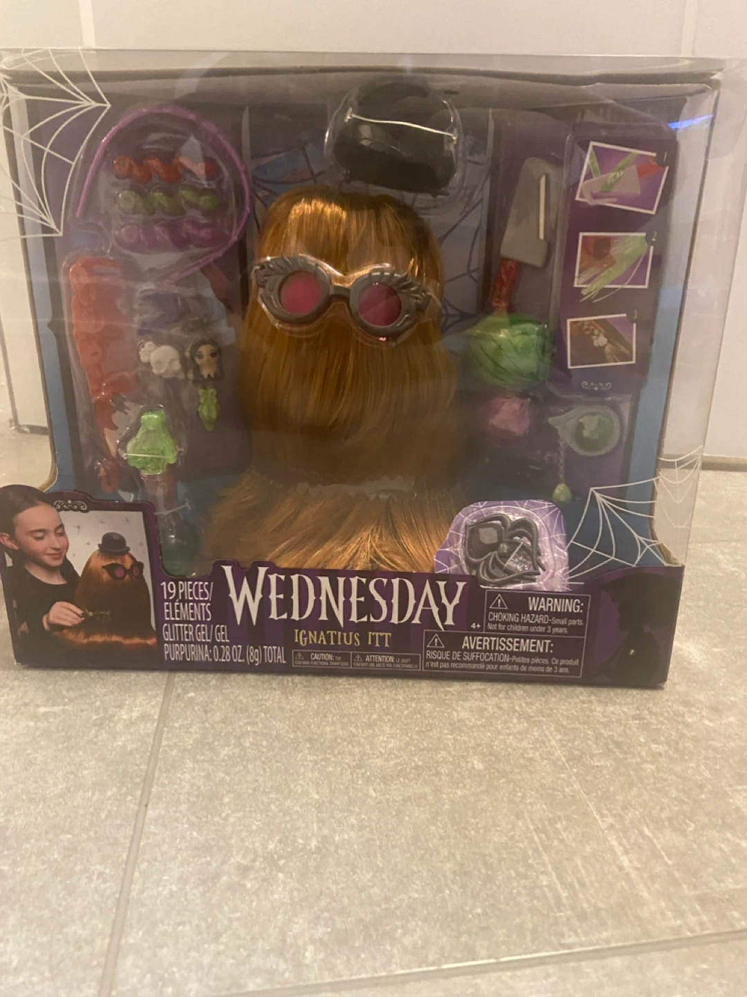 Wednesday Ignatius Itt Styling Head - New in Box!