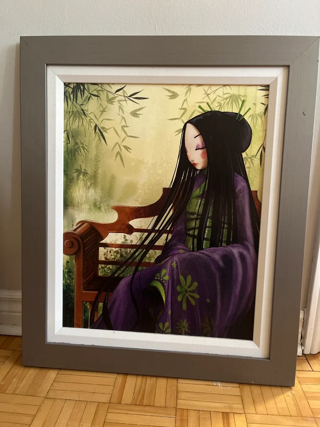 Framed Print - Miss Tigri “Meditaton” Framed Print