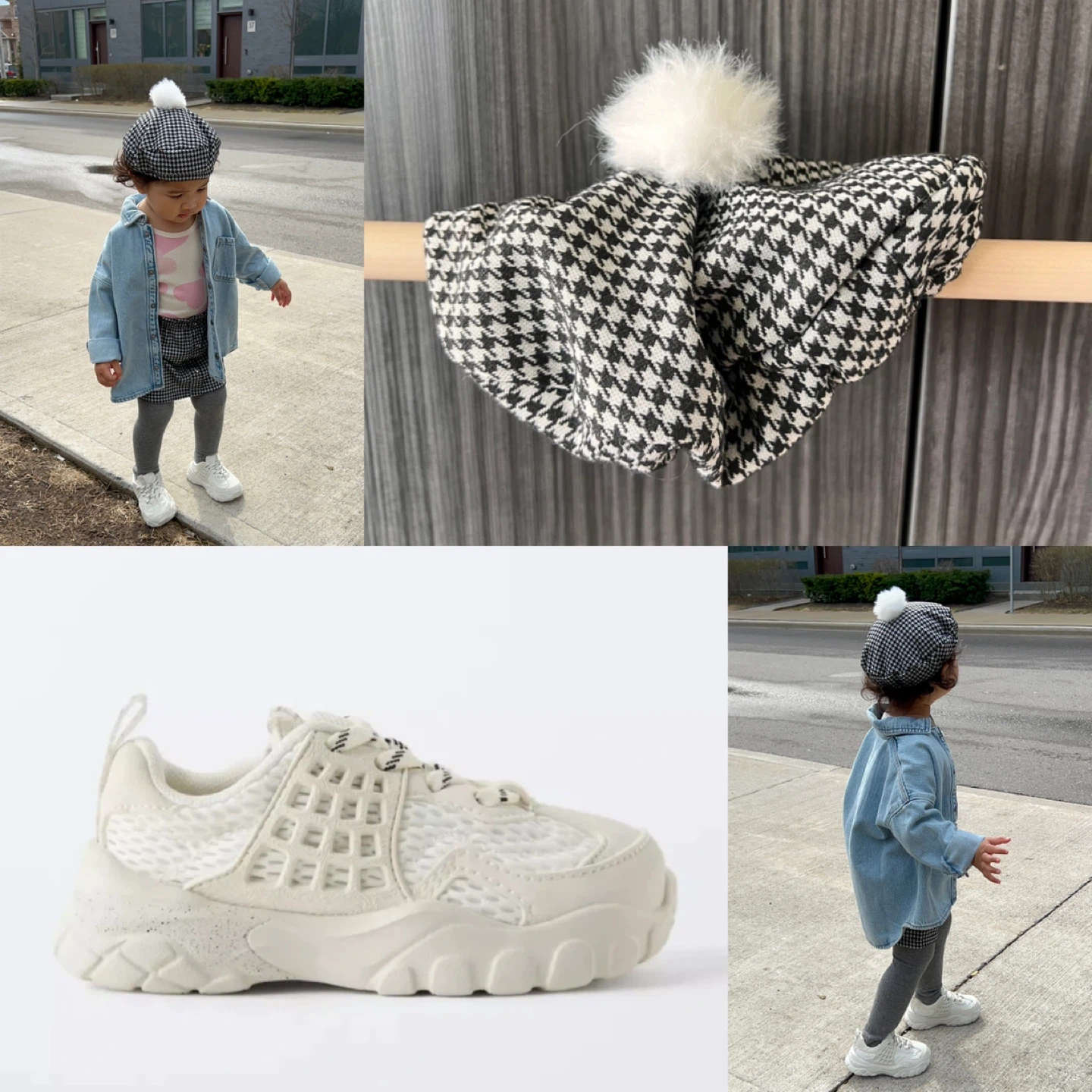 Zara Kids White Sneakers - Size 22