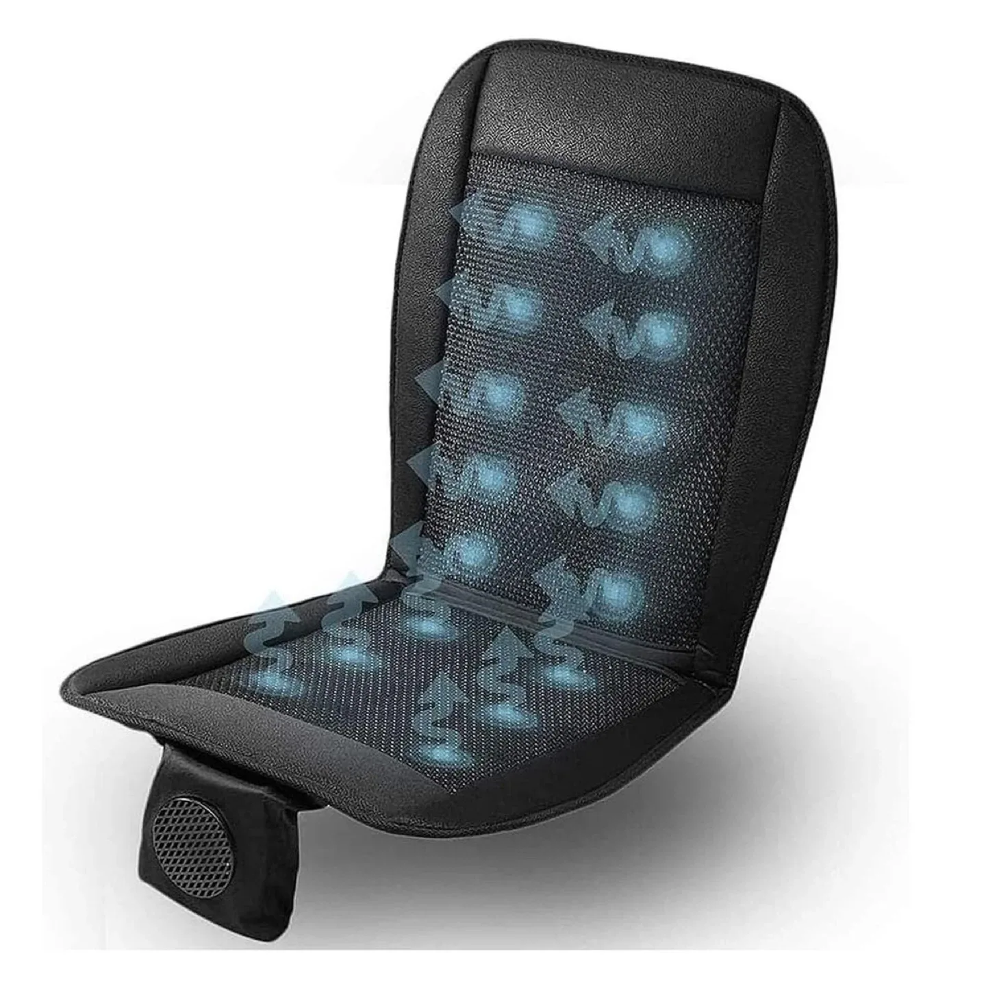 Zonetech Cooling Car Seat Cushion Pad - Black