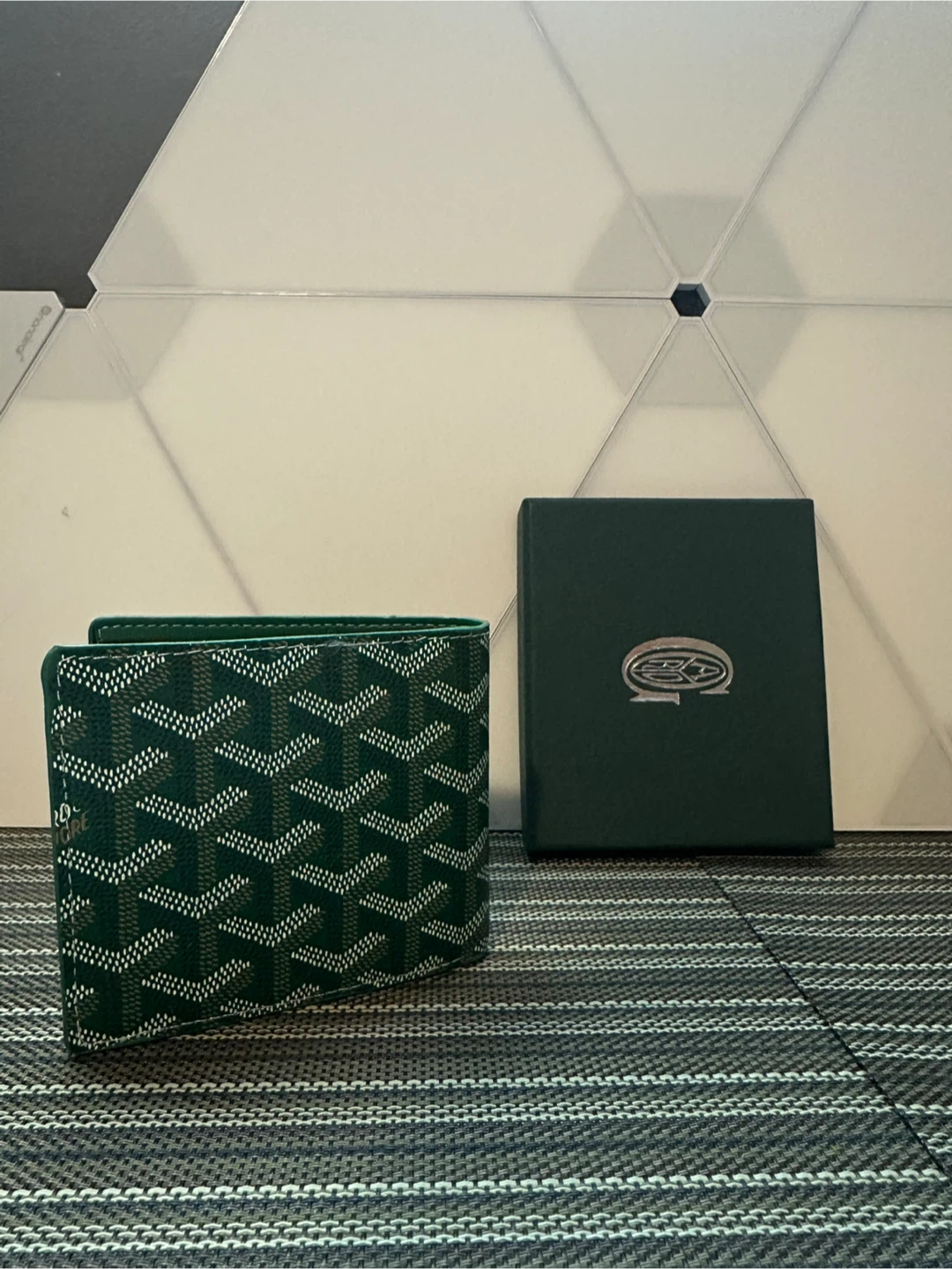 Goyard Green Wallet with Box - photo 2