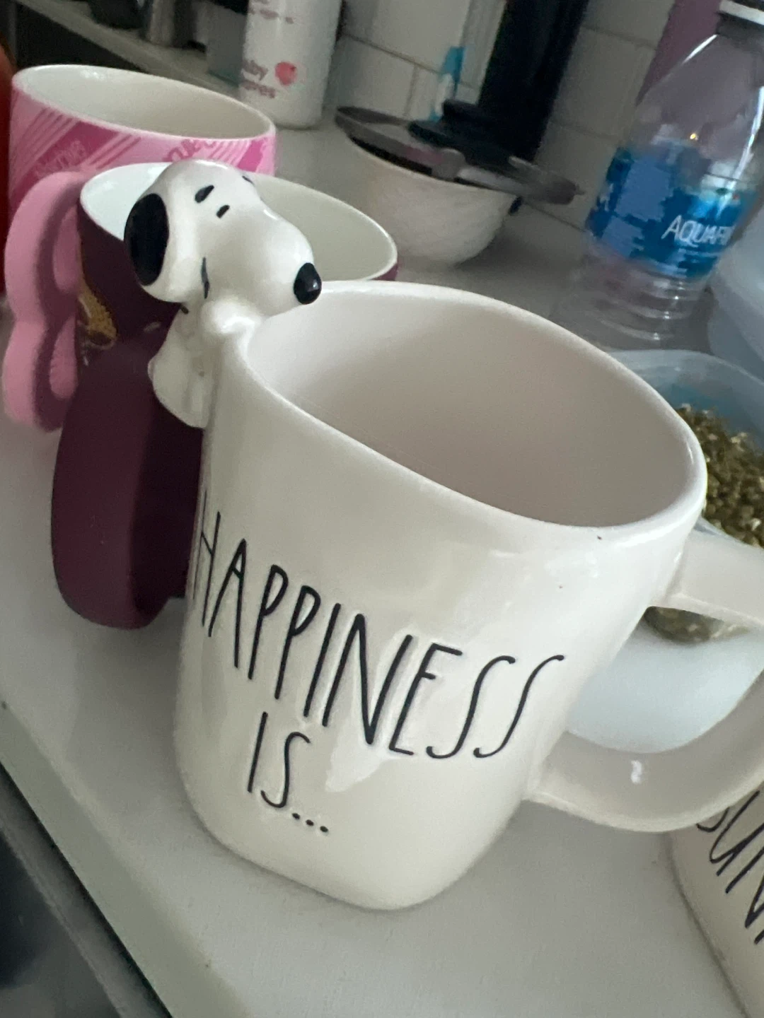 Rae Dunn Mugs - Pumpkin Spice, Barbie, Happiness - photo 3