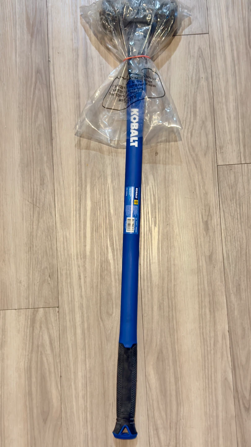 Kobalt Tempered High Carbon Steel and Fibreglass Sledge Hammer. - photo 3