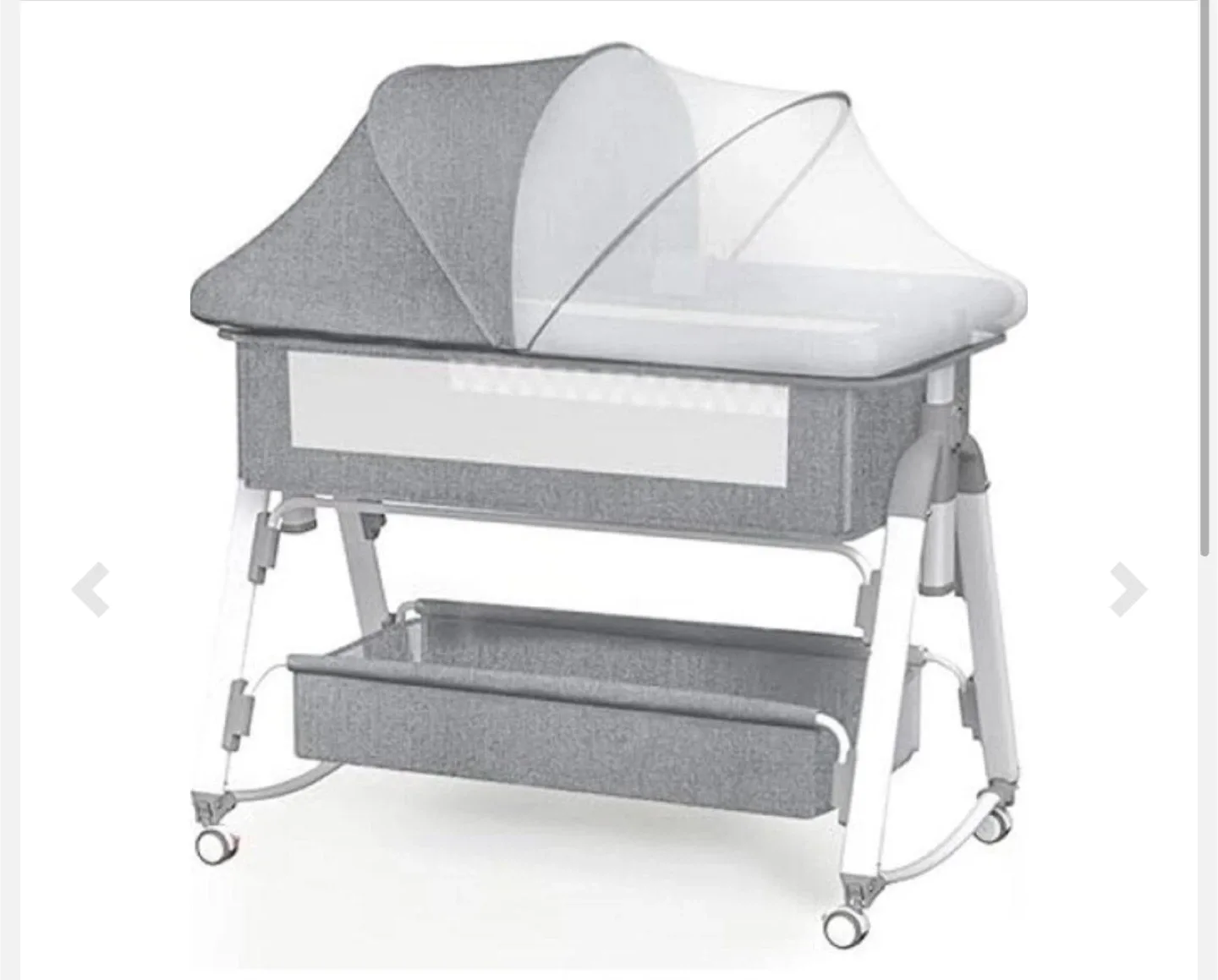 New Baby Bassinet with Mosquito Net