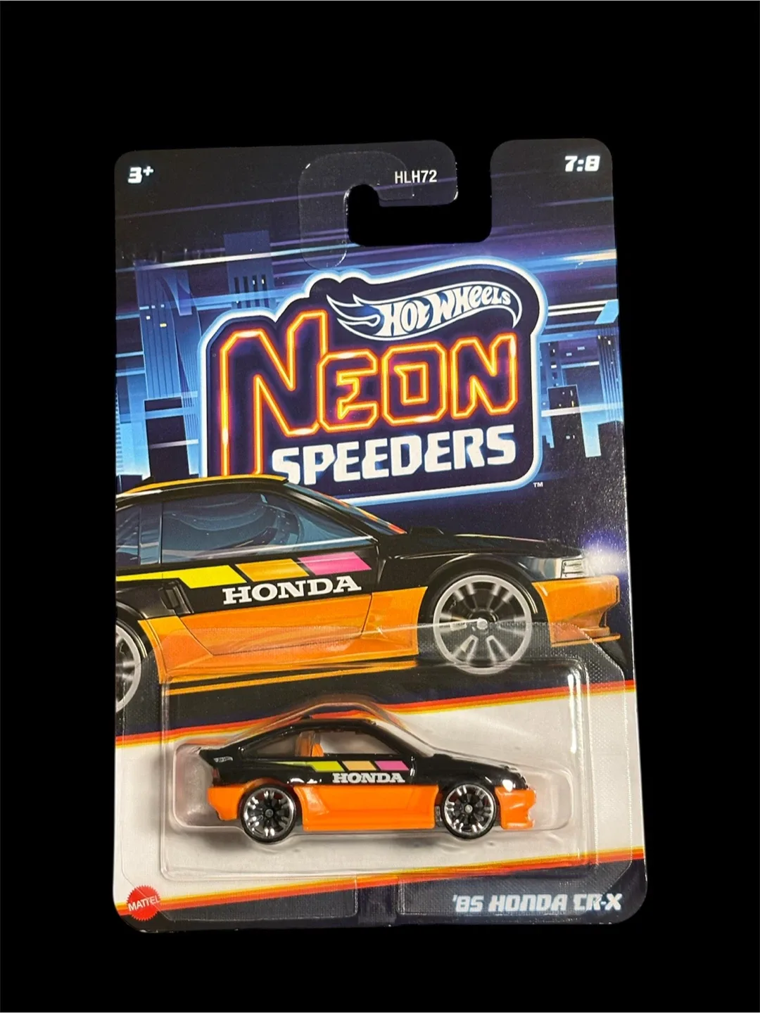 Hot Wheels Neon Speeders '85 Honda CR-X (Chase)
