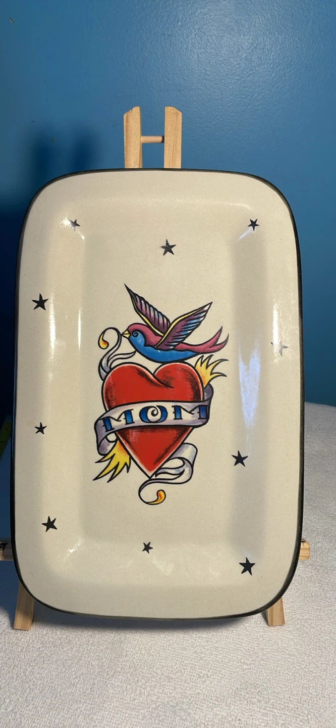 Jacqueline Thompson Tattoo Ceramics Tray