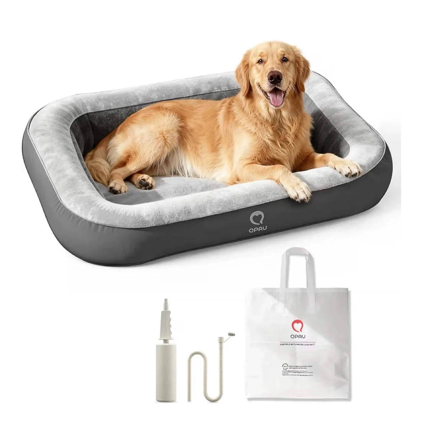 New Inflatable Dog Bed, Waterproof, Never Used