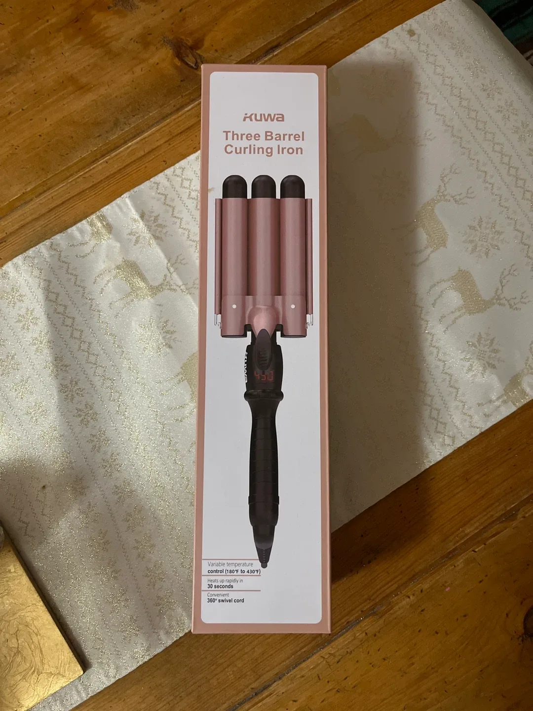 New Three Barrel Curling Iron - Beach Waver