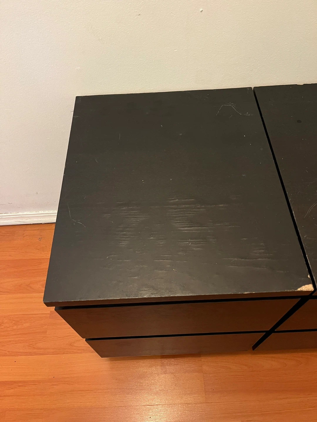 IKEA Malm Black-Brown night stands - photo 2