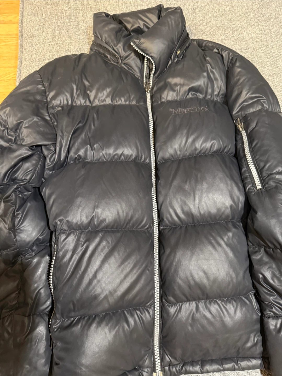 Marmot Puffer Jacket, Size M, Black - photo 5
