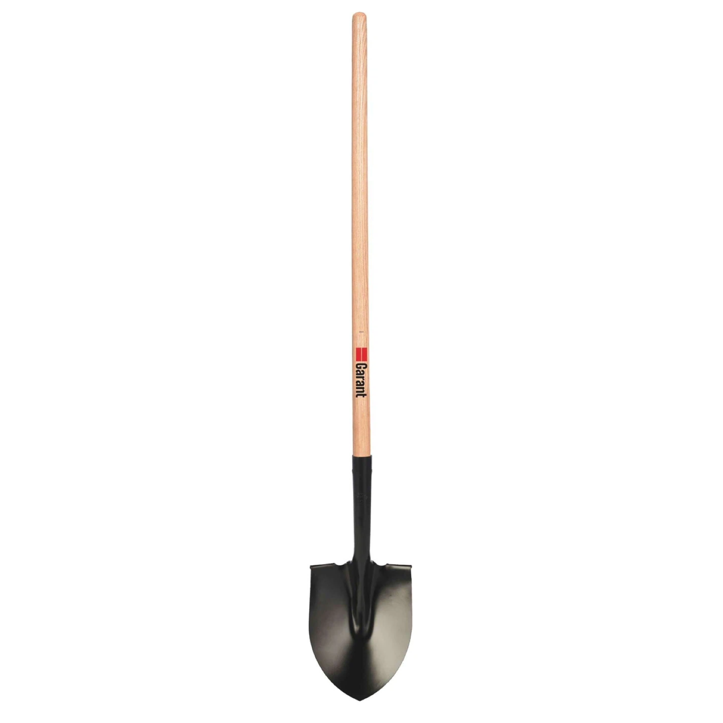 Garant Round point shovel, long wood handle - Model: LHR2L