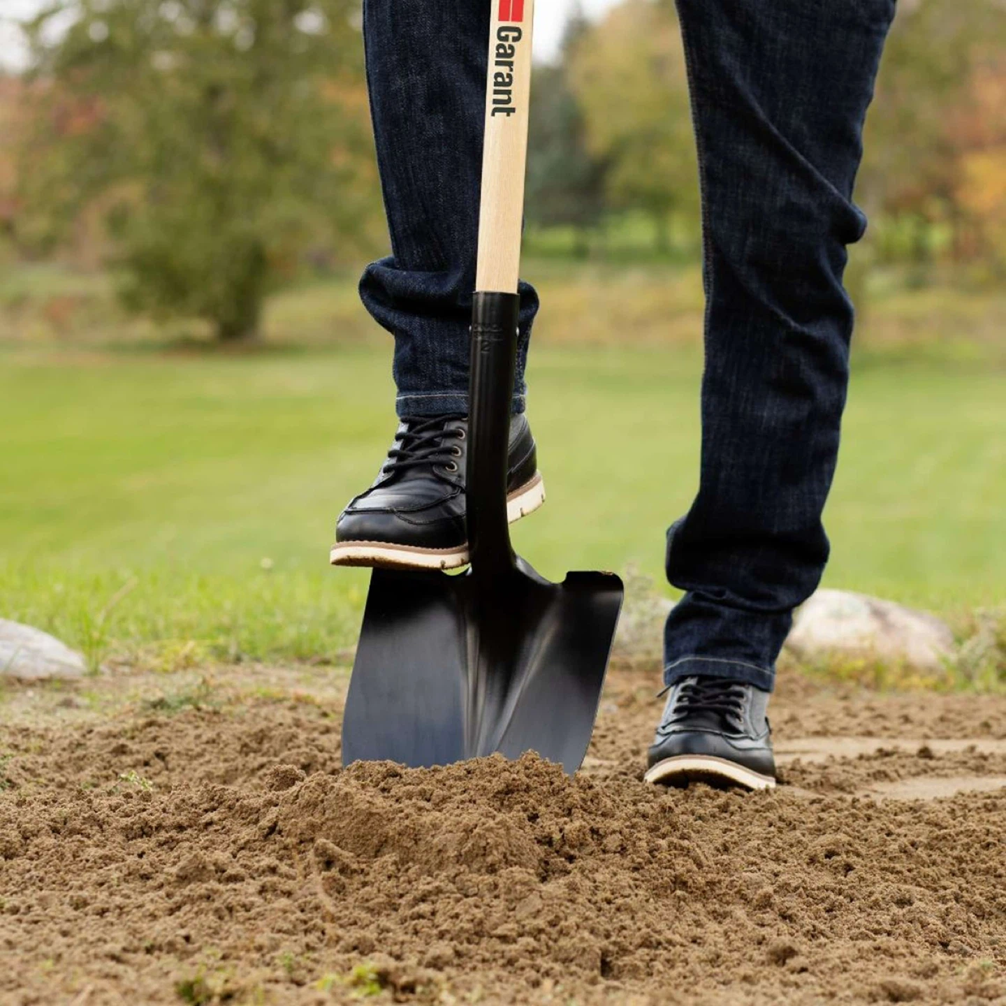 Garant Round point shovel, long wood handle - Model: LHR2L - photo 2