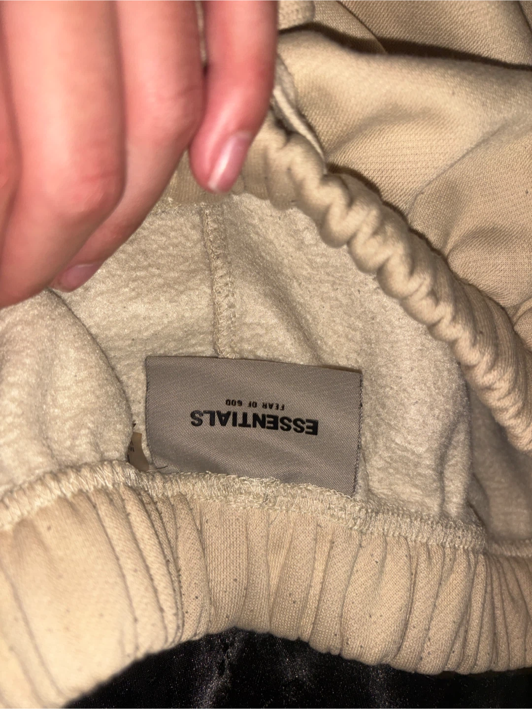 Essentials Fear of God Beige Sweatpants - photo 2
