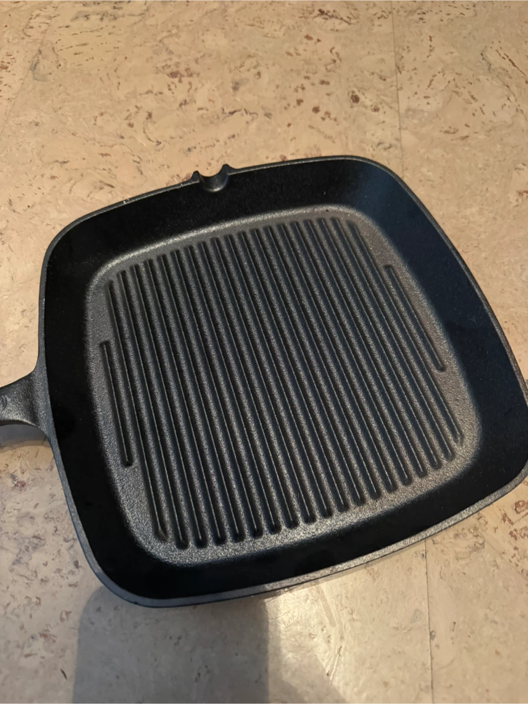 Cast Iron Grill Pan, Black - photo 2