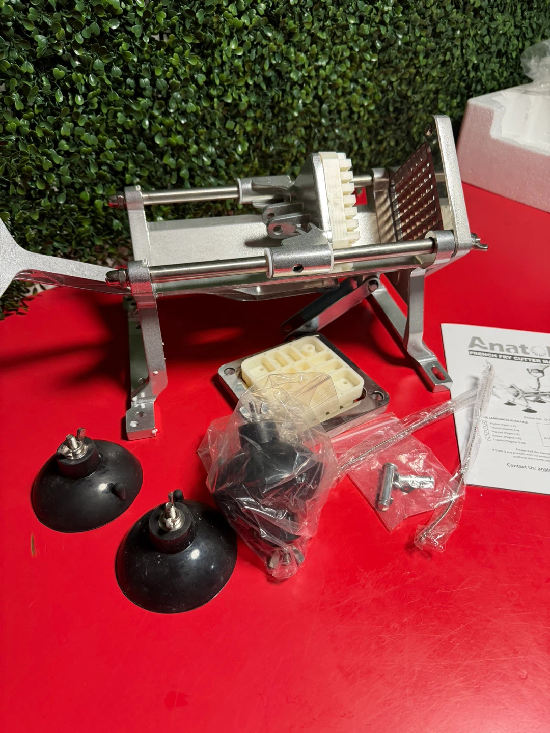 Commercial Potato Slicer Stainless Steel French Fries Machine - photo 3