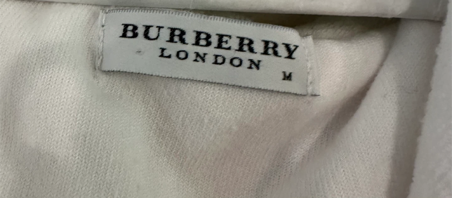 Authentic Burberry London White Bath Robe - Size M - photo 5