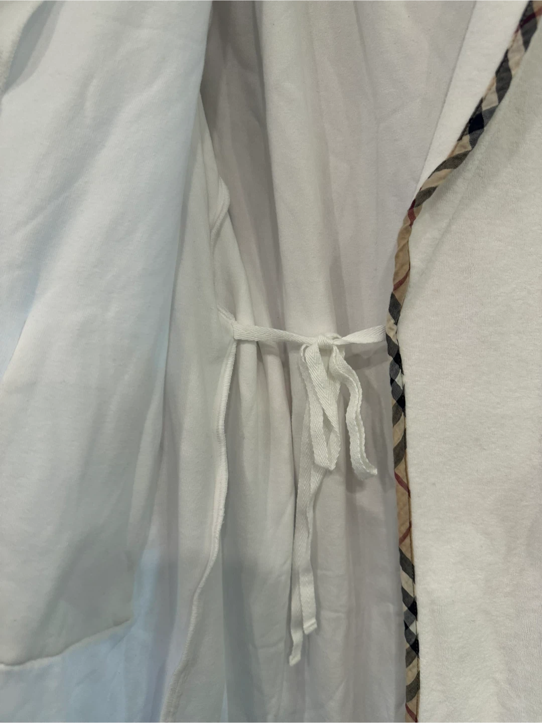 Authentic Burberry London White Bath Robe - Size M - photo 4