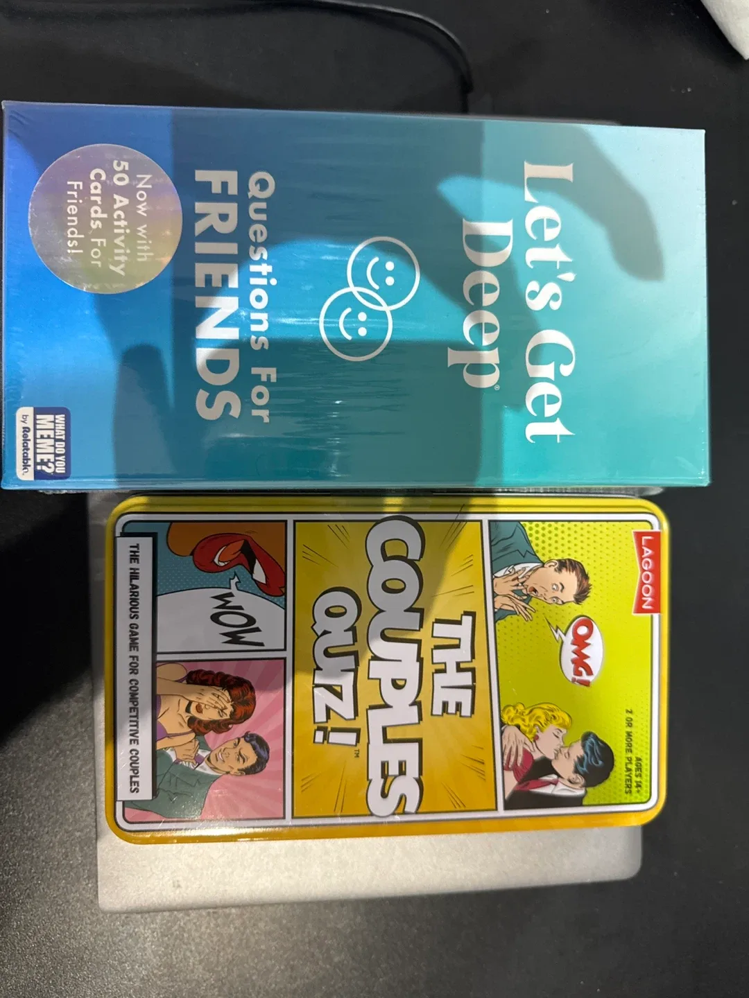 Let's Get Deep Friends & Couples Quiz Card Games