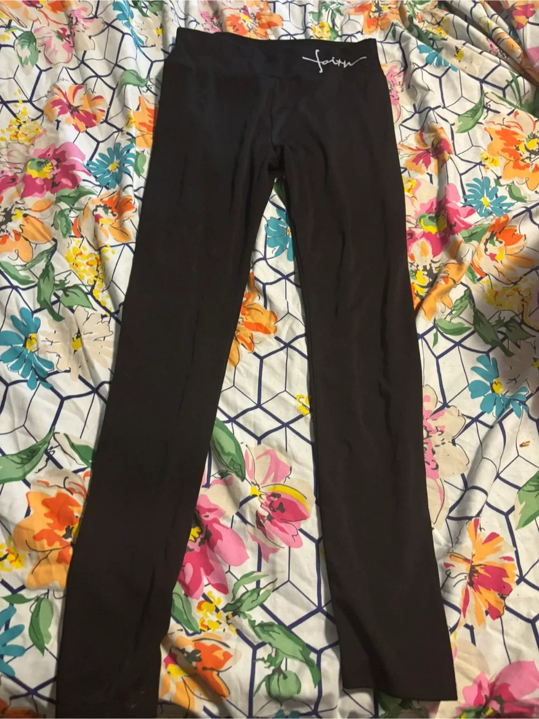 Faith Black Leggings