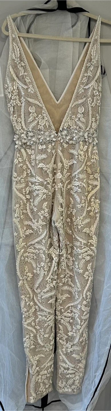 Authentic Naeem Khan Embellished jumpsuit romper.