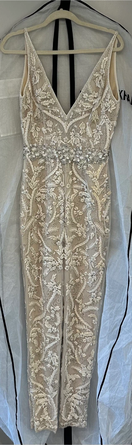 Authentic Naeem Khan Embellished jumpsuit romper. - photo 2